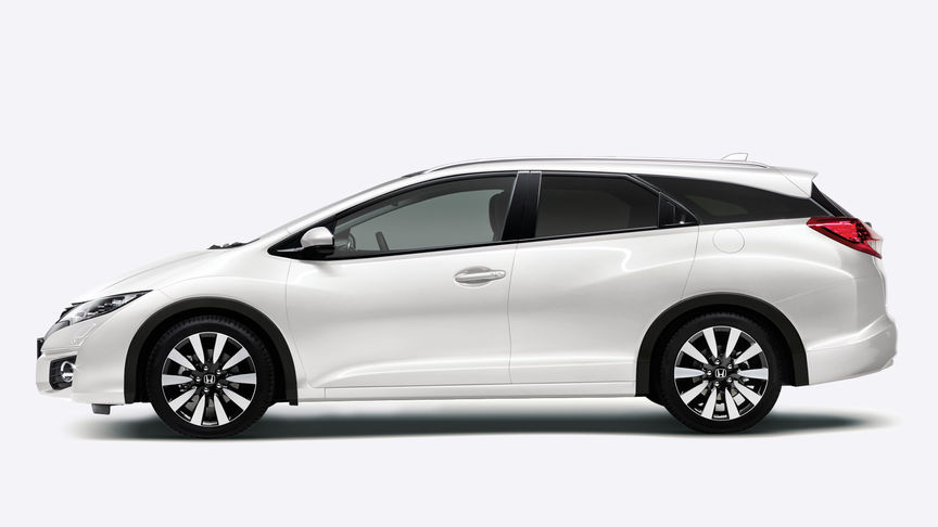 Honda Civic Tourer - Available in White Orchid Pearl